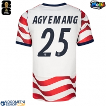 Moški Nogometni dresi Združene države Patrick Agyemang #25 Domači SP 2026 Kratek Rokav